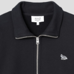 Maison Kitsuné Women Baby Fox Patch Zipped Blouson