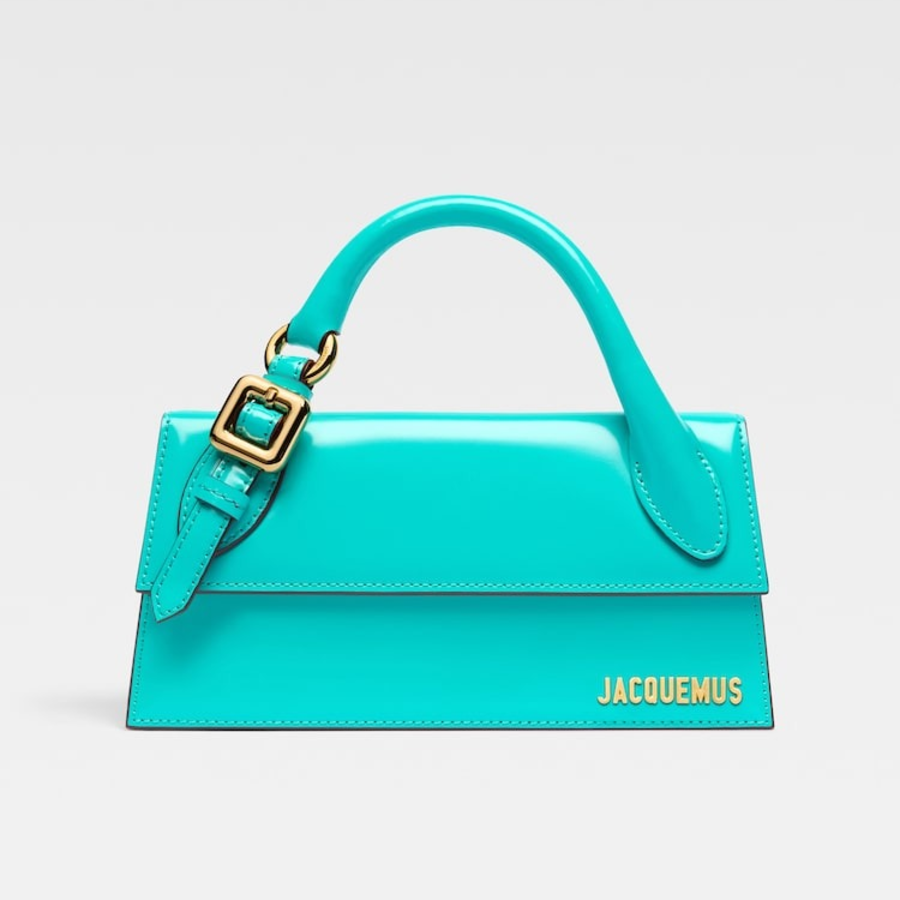 JACQUEMUS Le Chiquito Long Boucle - Turquoise