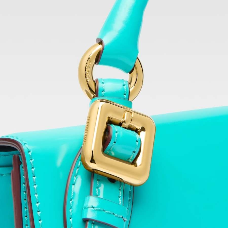 JACQUEMUS Le Chiquito Long Boucle - Turquoise