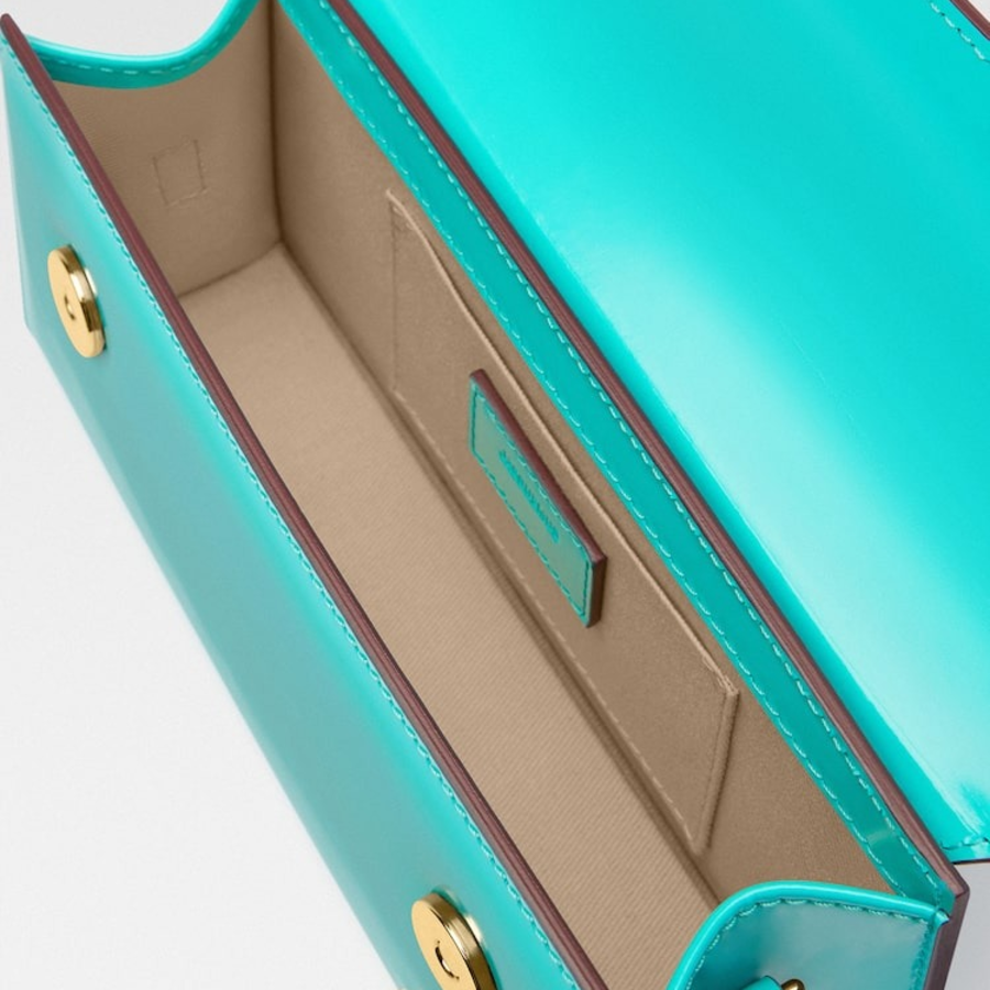 JACQUEMUS Le Chiquito Long Boucle - Turquoise