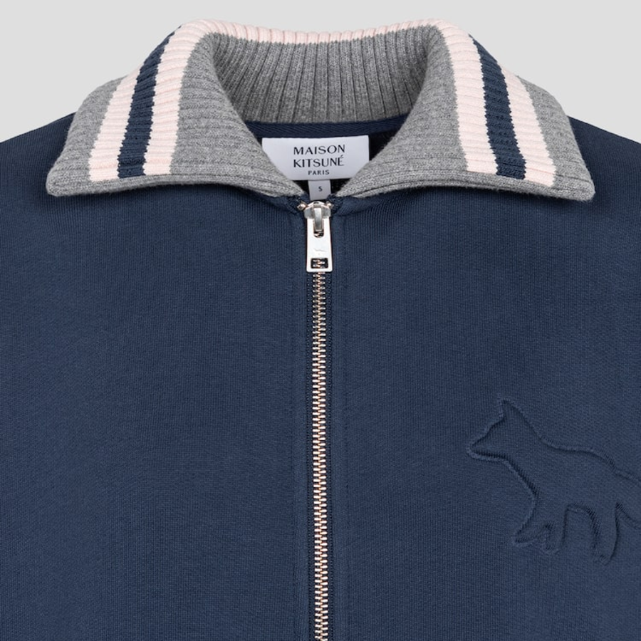 Maison Kitsuné Women Kitsuné Varsity Zipped Blouson