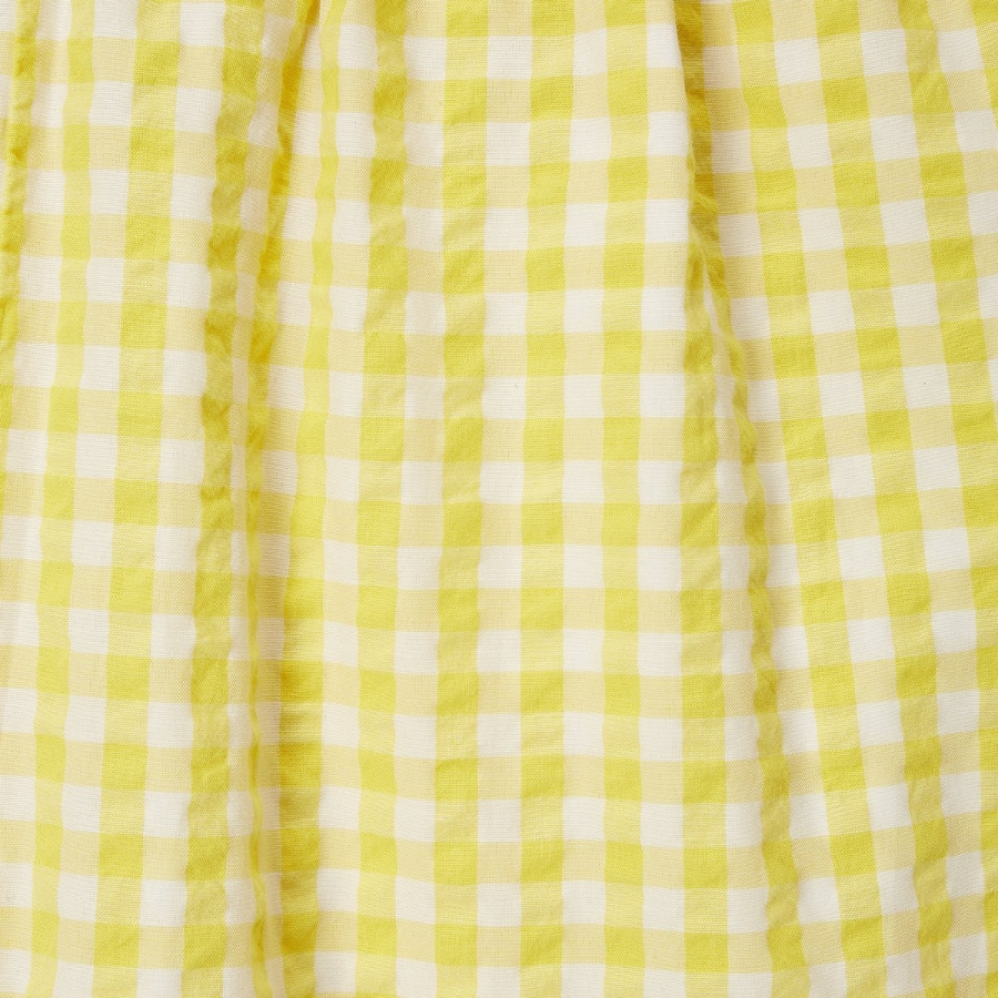 JAJU Seersucker 5-Part Pajama Set (Yellow) — лёгкость и прохлада для летних ночей