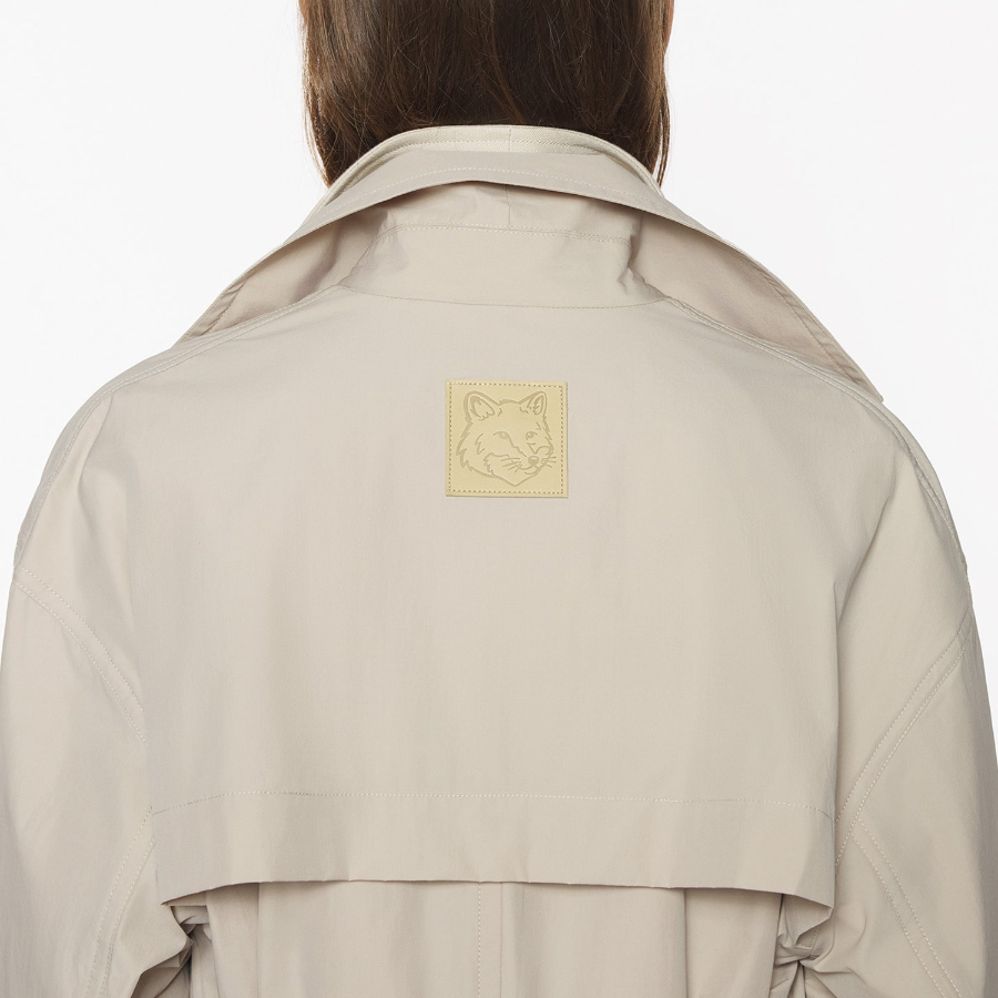 Maison Kitsuné Women Light Trench