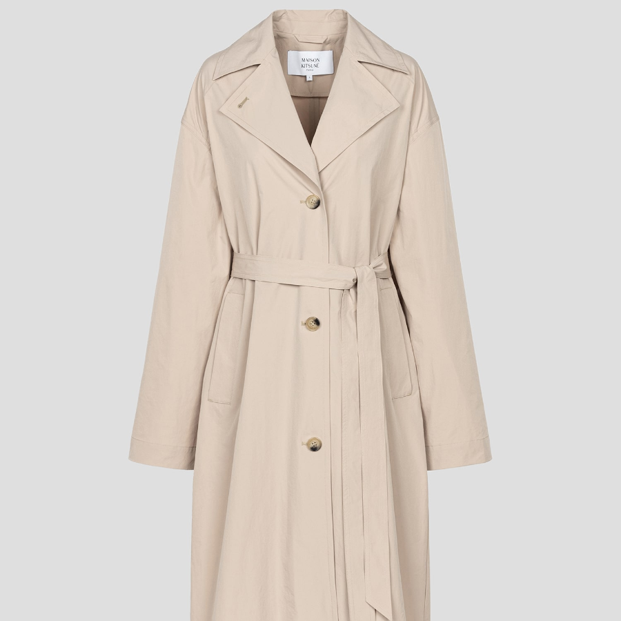 Maison Kitsuné Women Light Trench