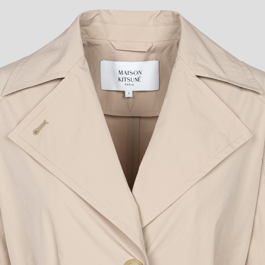 Maison Kitsuné Women Light Trench