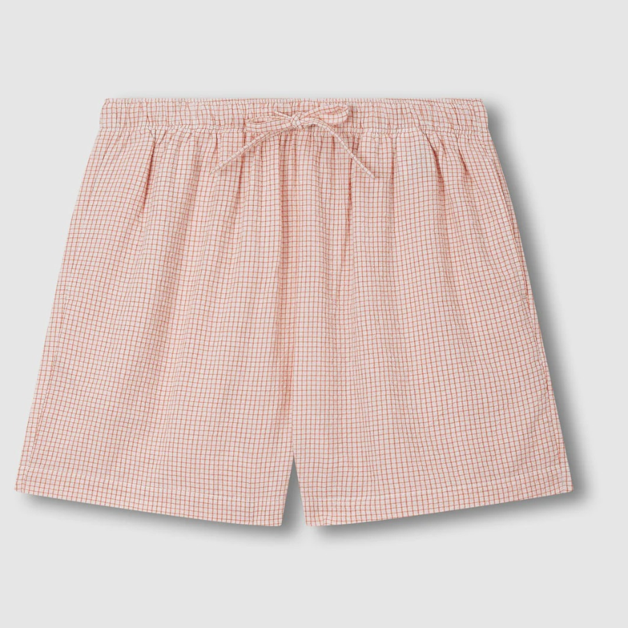 JAJU Cotton Rayon 3-Piece Pajama Set (Light Orange) — мягкость и лёгкость для летнего сна