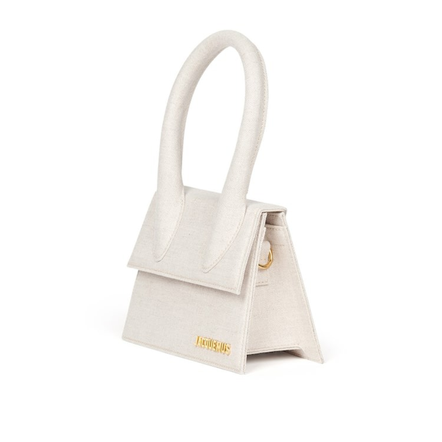 JACQUEMUS Le Chiquito Moyen - Light Greige