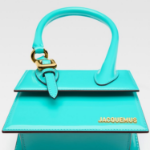 JACQUEMUS Le Chiquito Moyen Boucle - Turquoise