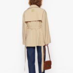 Maison Kitsuné Women Short Light Trench