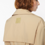 Maison Kitsuné Women Short Light Trench