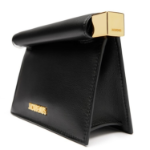 JACQUEMUS La Petite Pochette Rond C - Black