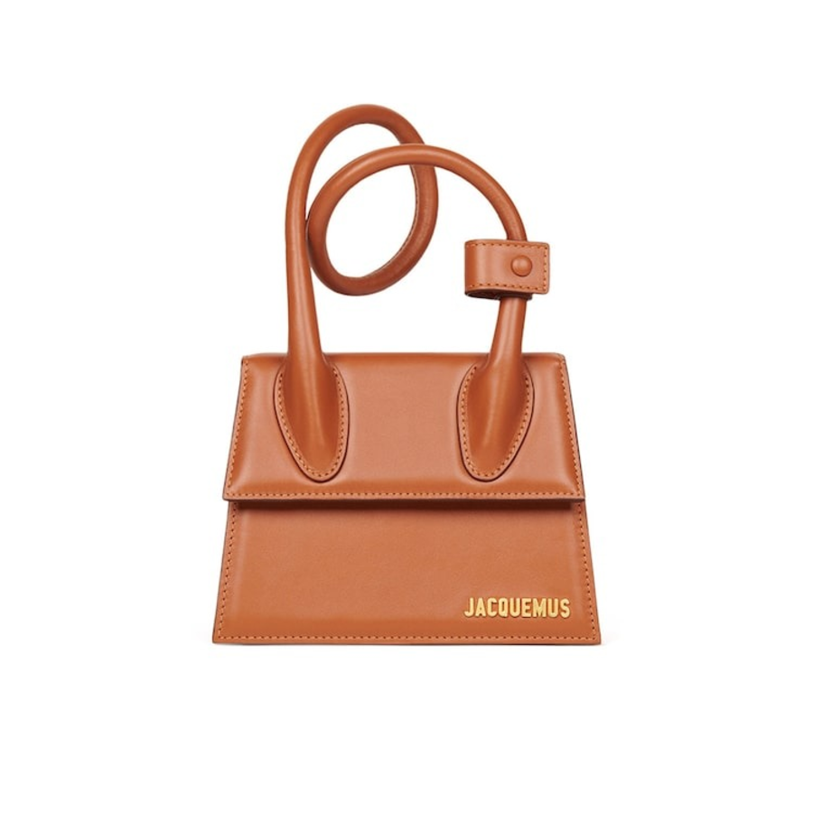 JACQUEMUS Le Chiquito Noeud - Light Brown