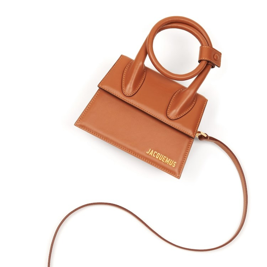 JACQUEMUS Le Chiquito Noeud - Light Brown
