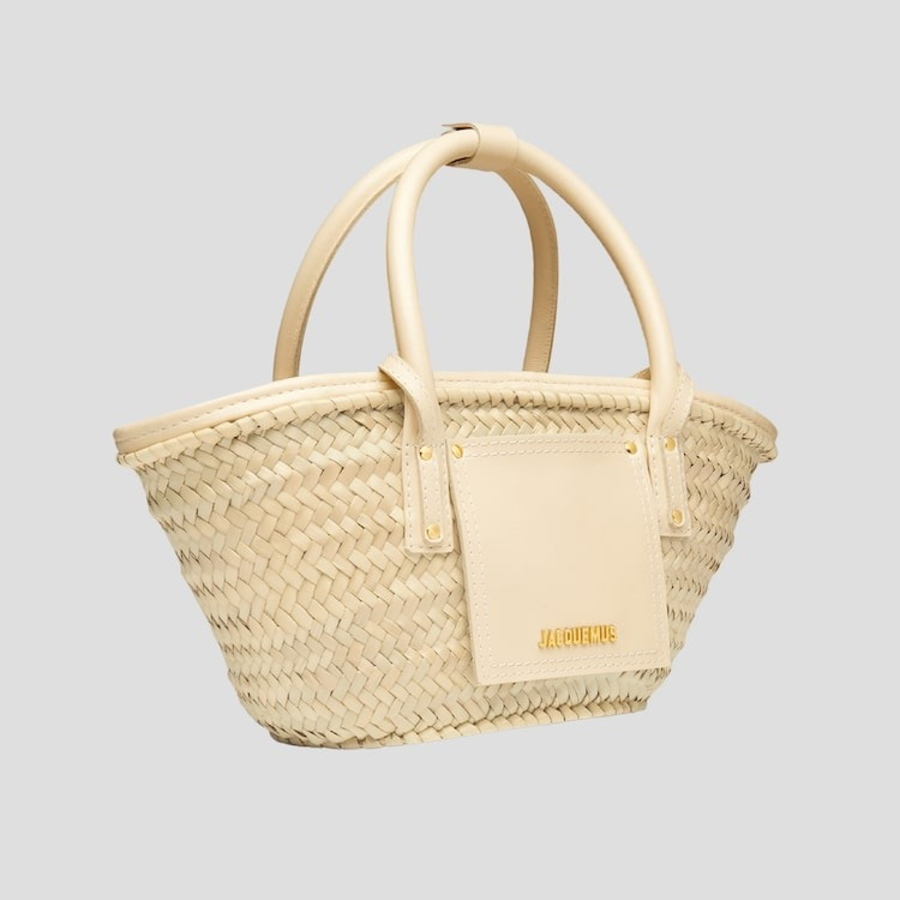 JACQUEMUS Le Petit Panier Soli - Ivory