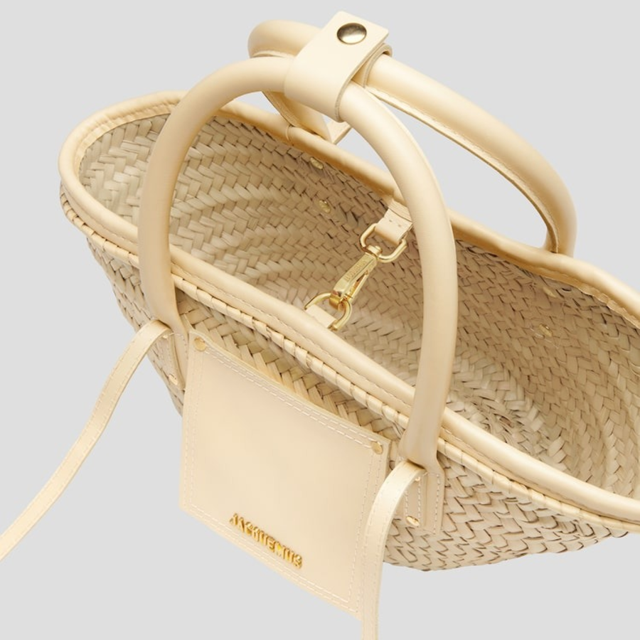 JACQUEMUS Le Petit Panier Soli - Ivory