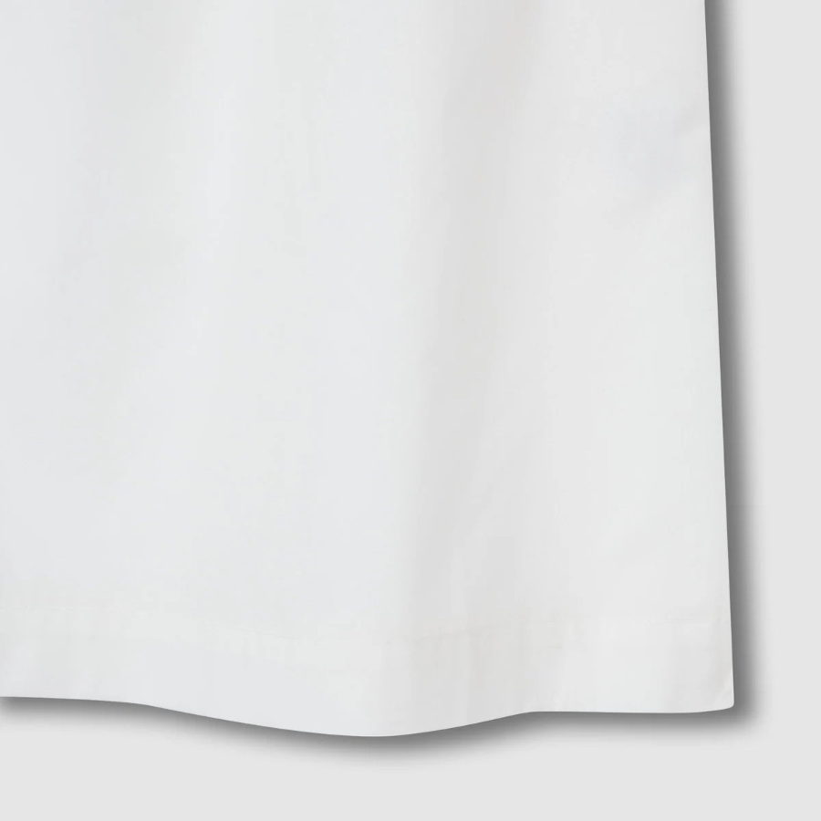 JAJU 60s Cotton Shirred Sleeveless Pajama Dress (White) — нежность и комфорт для летних ночей