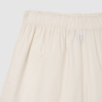 JAJU Eyelet 3.5-Length Pajama Shorts (Ivory) — женственный акцент на лёгкость и комфорт