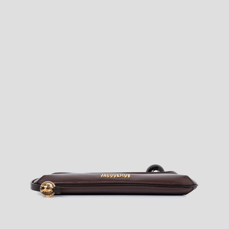 JACQUEMUS Le Bisou Perle -  Brown