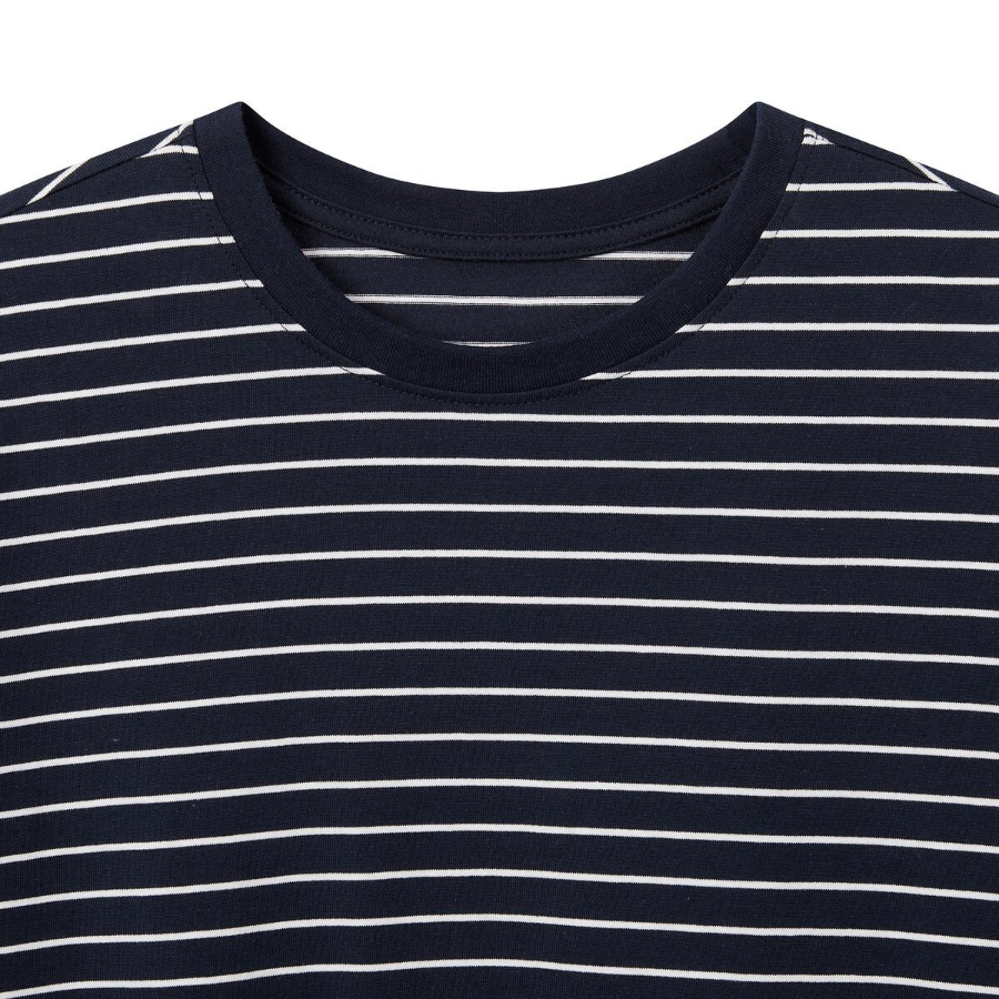 JAJU Smart Cotton Long Sleeve Pajama T-Shirt (Navy) — уют и функциональность на каждый день