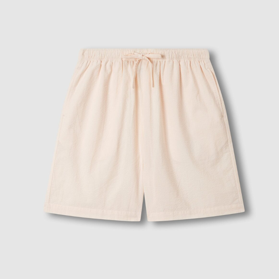 JAJU Seersucker 5-Part Pajama Set (Pink) — лёгкость и комфорт в летнем исполнении