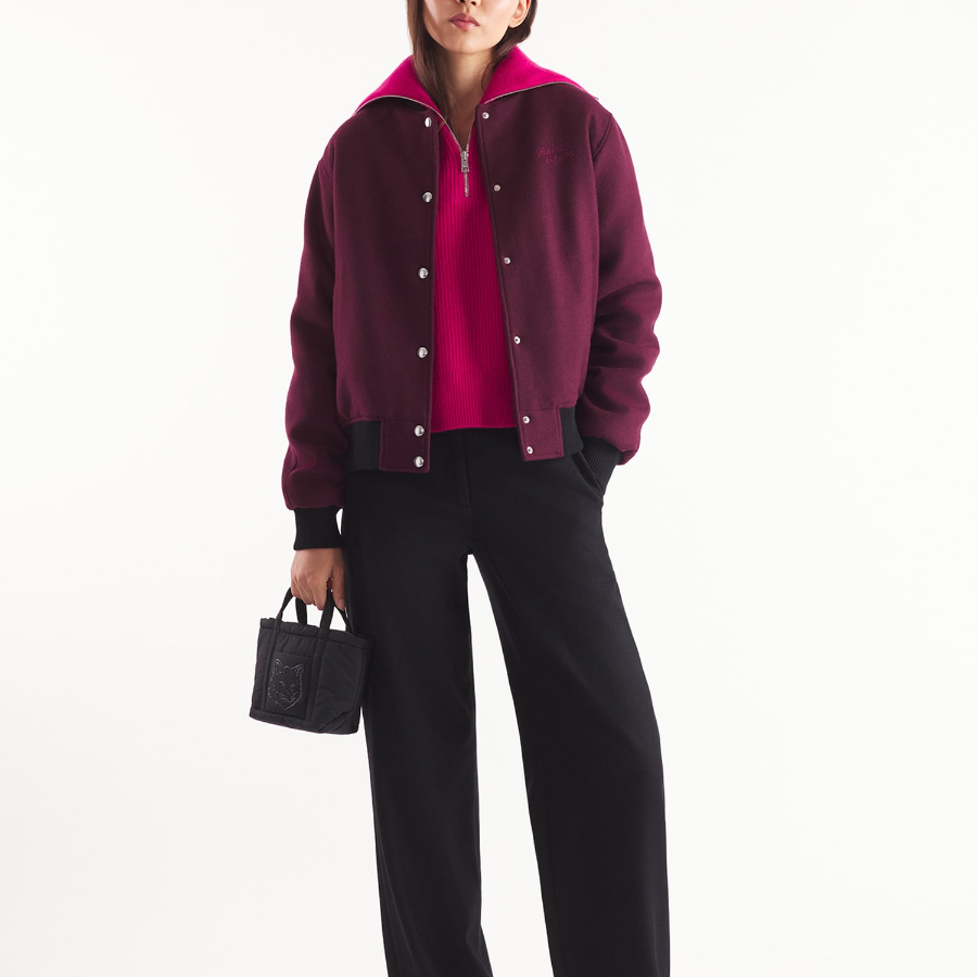 Maison Kitsuné Women Teddy Blouson