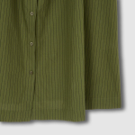 JAJU Cotton Stripe Sleeveless Pajama Dress (Dark Khaki) — комфорт и стиль для домашнего отдыха