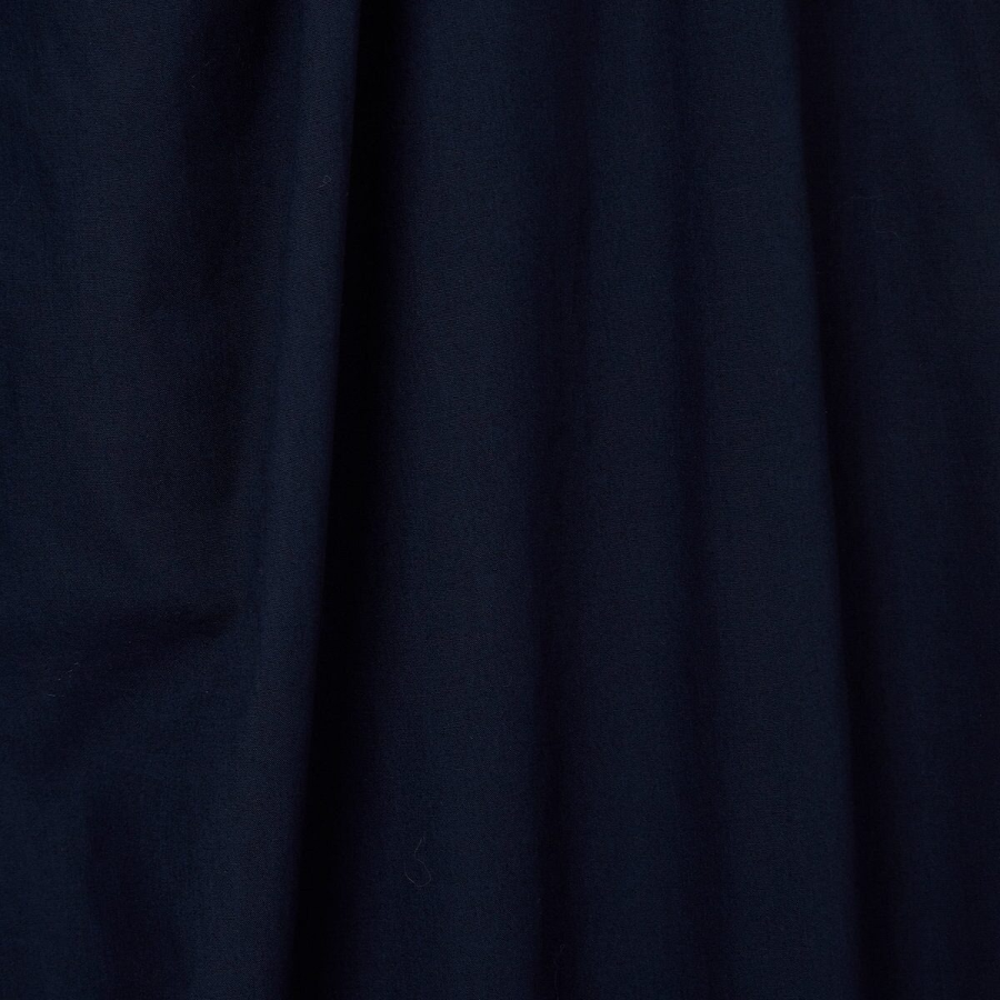 JAJU 60s Cotton Shirring Sleeveless Pajama Dress (Navy) — комфорт и нежность в каждом движении