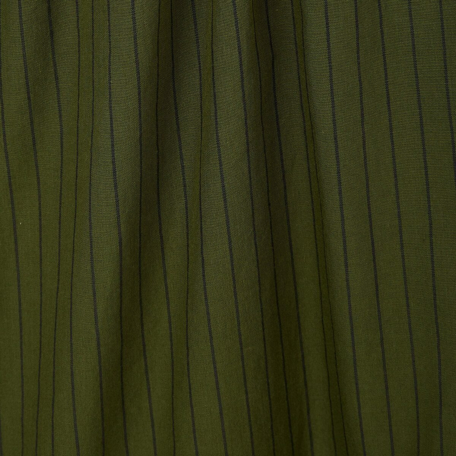 JAJU Cotton Stripe Sleeveless Pajama Shirt (Dark Khaki) — лёгкость и стиль для комфортного отдыха