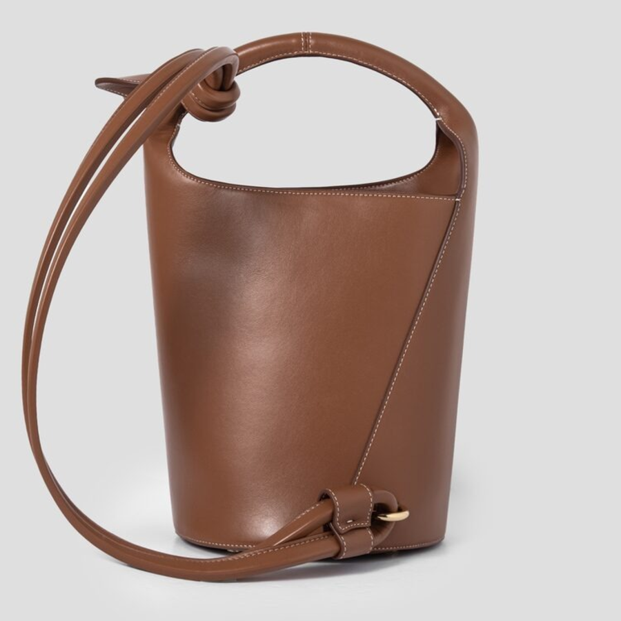 JACQUEMUS Le Petit Tourni -  Brown