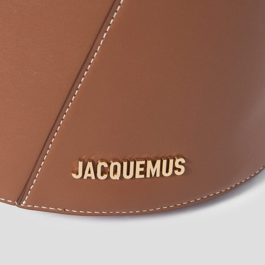 JACQUEMUS Le Petit Tourni -  Brown