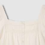 JAJU Eyelet Short Sleeve Pajama Shirt (Ivory) — изящность и комфорт для вашего отдыха