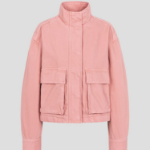Maison Kitsuné Women Cropped Workwear Jacket