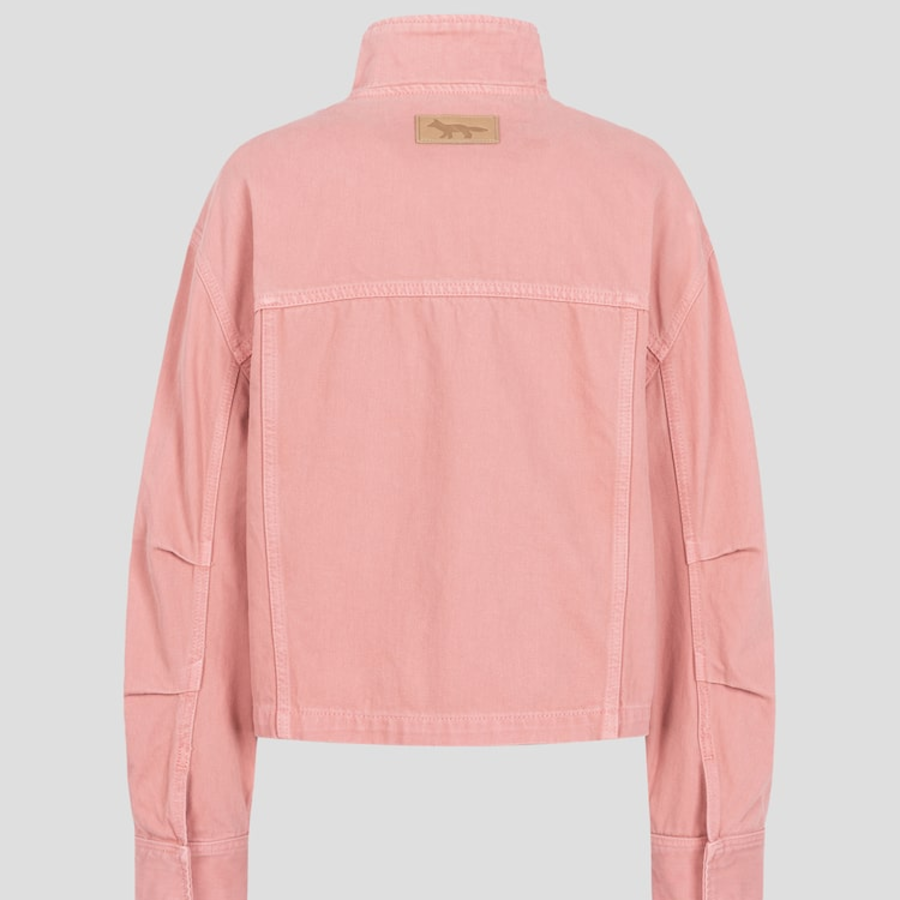 Maison Kitsuné Women Cropped Workwear Jacket