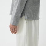 JAJU Smart Cotton Round Neck Long Sleeve Pajama T-Shirt (Melange Gray) — уют и функциональность для домашнего комфорта