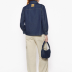 Maison Kitsuné Women Workwear Denim Jacket