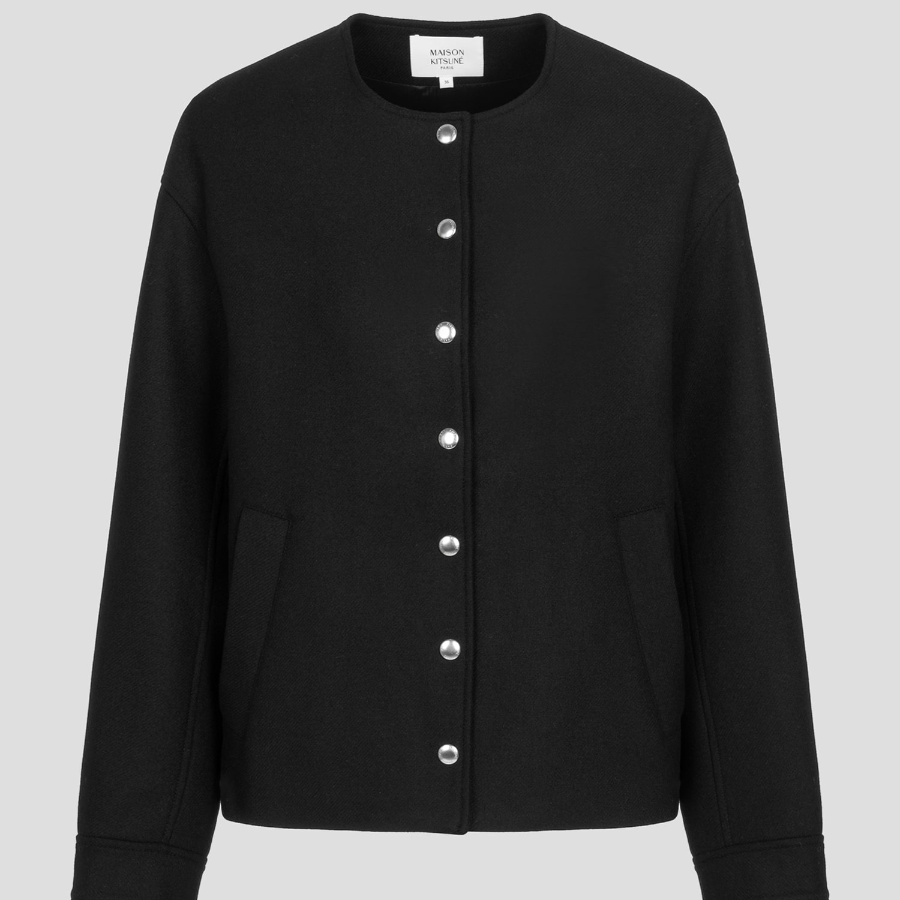 Maison Kitsuné Women Boxy Buttoned Jacket