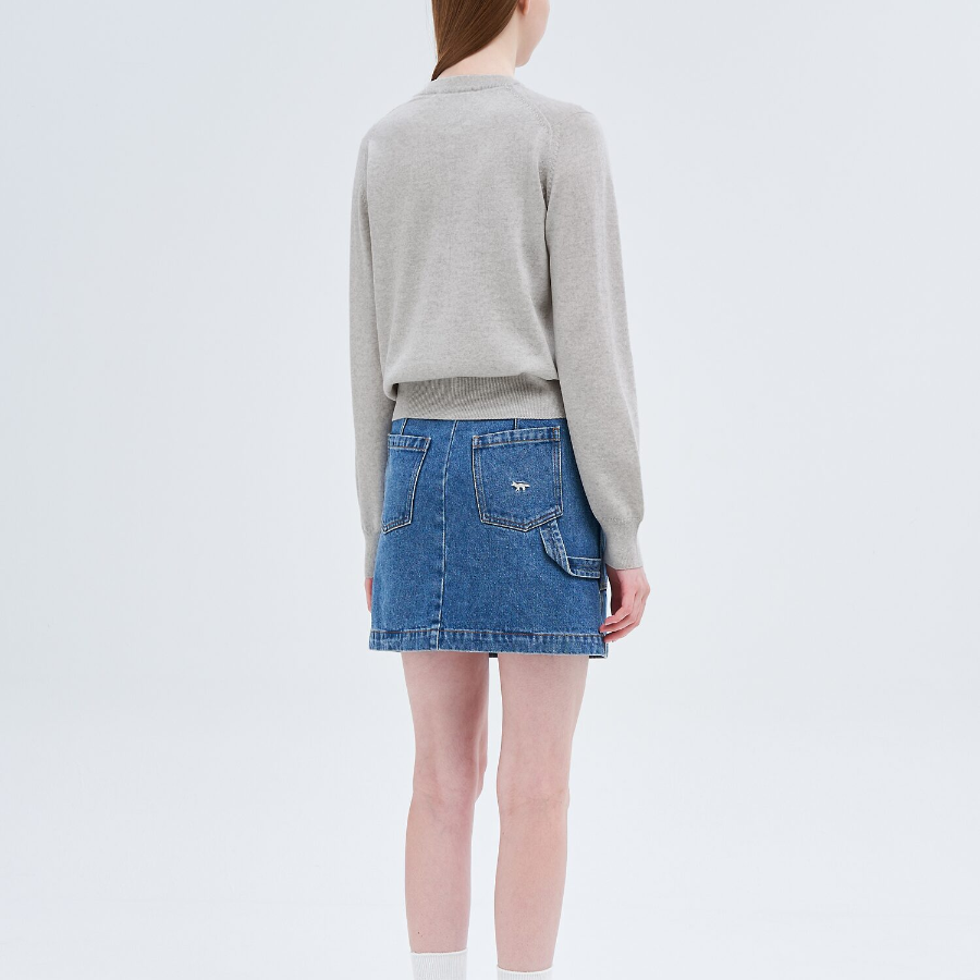 Maison Kitsuné Women Bold Fox Head Patch Regular Cardigan