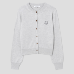 Maison Kitsuné Women Bold Fox Head Patch Regular Cardigan