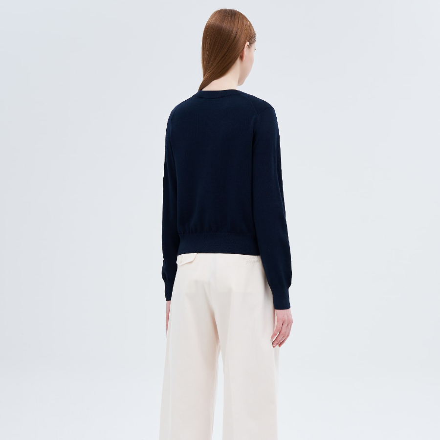 Maison Kitsuné Women Bold Fox Head Patch Regular Cardigan