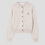 Maison Kitsuné Women Bold Fox Head Patch Regular Cardigan
