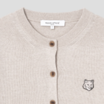 Maison Kitsuné Women Bold Fox Head Patch Regular Cardigan