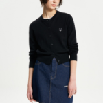 Maison Kitsuné Women Bold Fox Head Patch Regular Cardigan