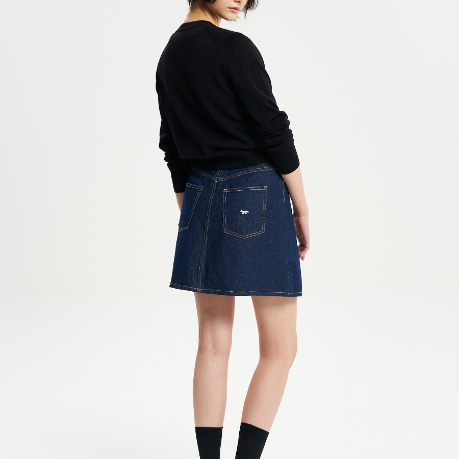 Maison Kitsuné Women Bold Fox Head Patch Regular Cardigan