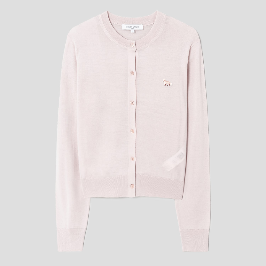 Maison Kitsuné Women Baby Fox Patch Regular Cardigan