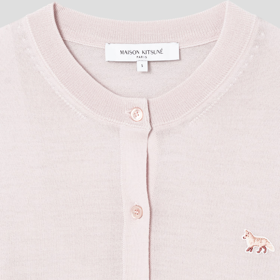 Maison Kitsuné Women Baby Fox Patch Regular Cardigan