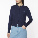 Maison Kitsuné Women Baby Fox Patch Regular Cardigan