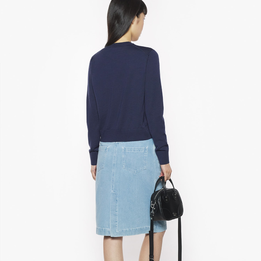 Maison Kitsuné Women Baby Fox Patch Regular Cardigan