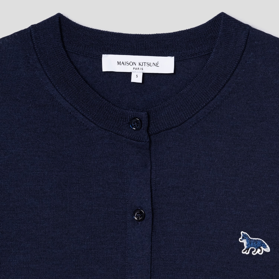 Maison Kitsuné Women Baby Fox Patch Regular Cardigan
