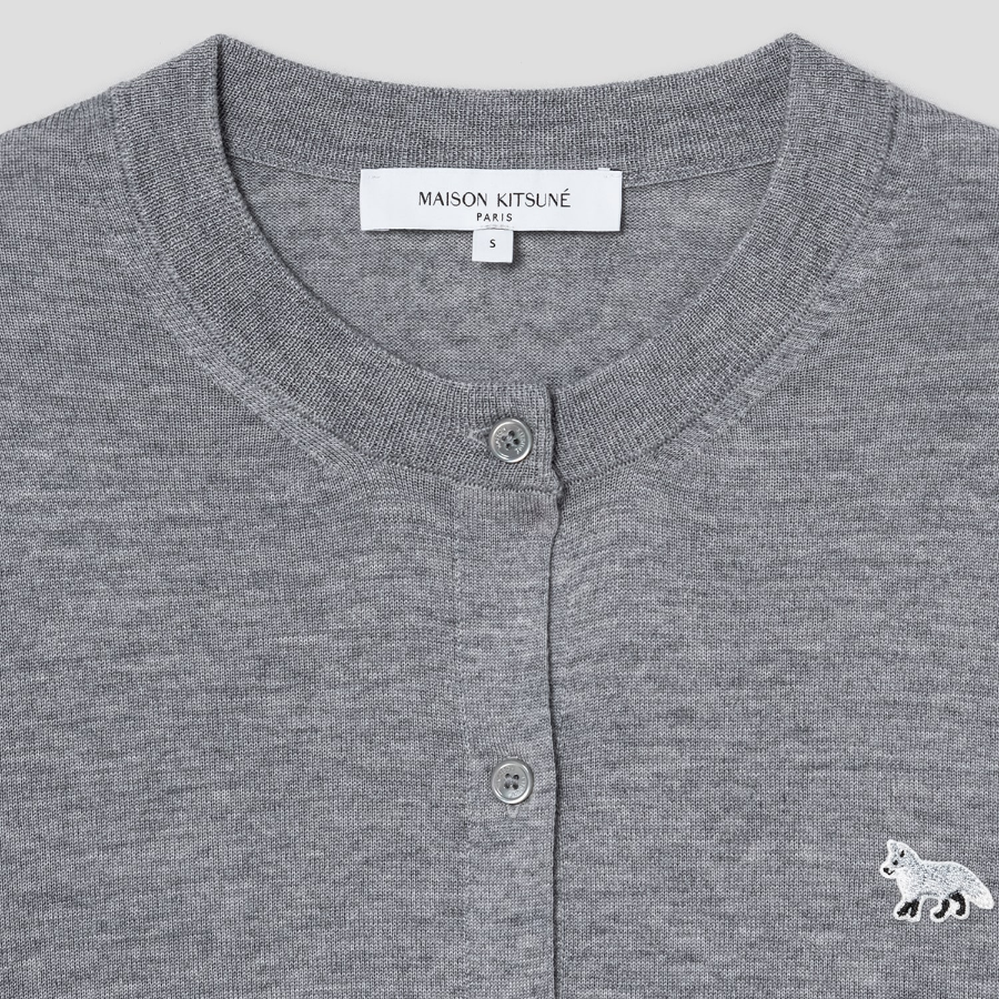 Maison Kitsuné Women Baby Fox Patch Regular Cardigan