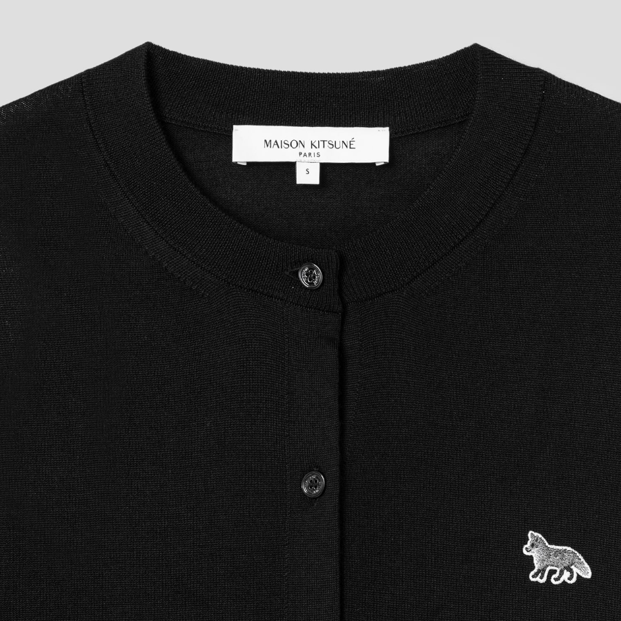 Maison Kitsuné Women Baby Fox Patch Regular Cardigan
